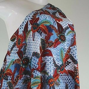 Red Carter - Swimwear Cover-Up Dress- Multi Color